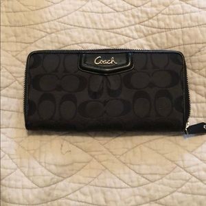 Black Coach Wallet